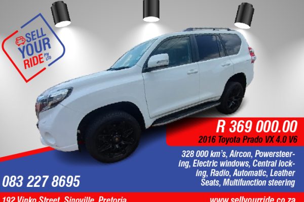 2016 Toyota Pajero pajero add image jp